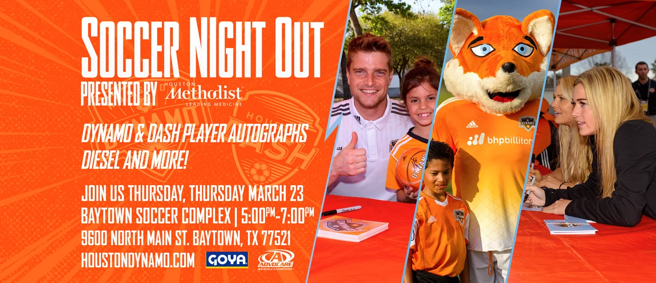 DYNAMO-BSYSC CONNECTION - SOCCER NIGHT OUT!