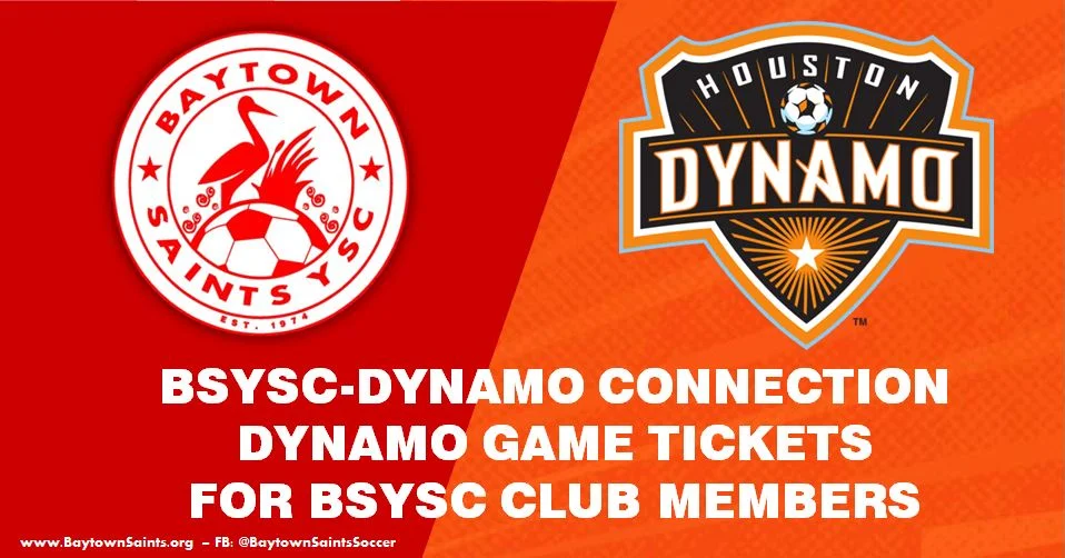 BSYSC-DYNAMO CONNECTION - TICKETS FOR BSYSC CLUB MEMBERS