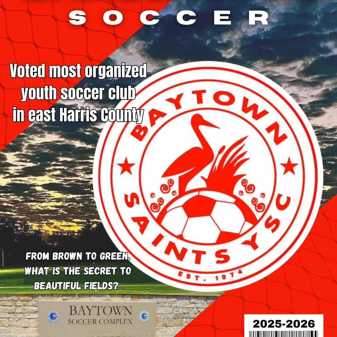 Are you a youth soccer team looking to join an STYSA member club? Baytown Saints Youth Soccer Club is here to help.

As a 501(c)(3) nonprofit organization, Baytown Saints is a proud member of the East Lake Houston Youth Soccer Association and South T