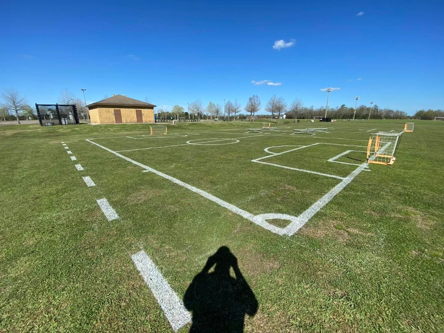 LITTLE SAINTS FIELDS ARE READY! 

Our grounds crew has been hard at work, and the pitches are freshly mowed, painted, and in pristine condition for tonight's games at 6:00 PM.

Parents, grab your chairs, head to the parent lines, and get ready to che