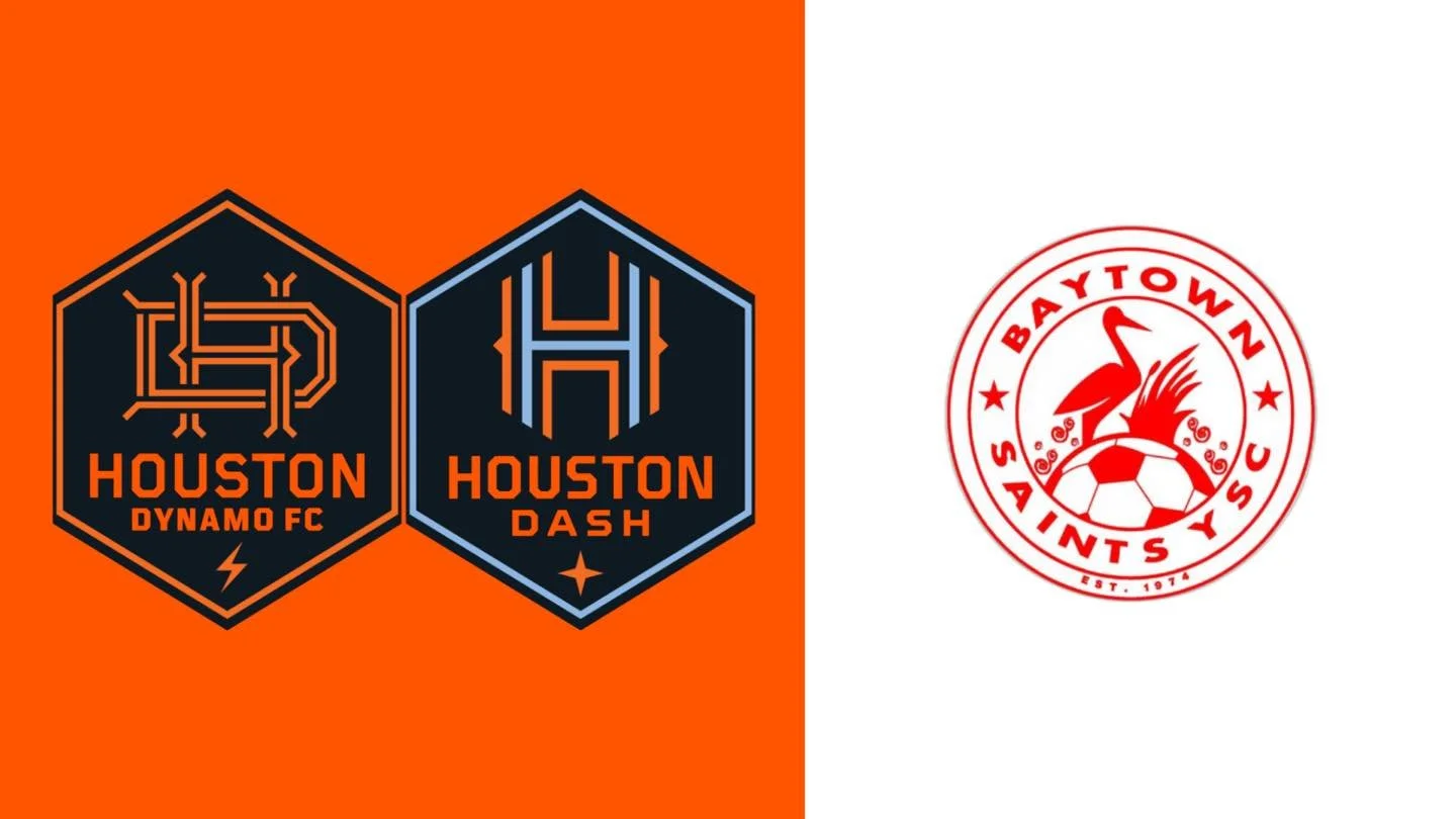 THANK YOU, HOUSTON DYNAMO FC! ⚽️🔴

The Baytown Saints Youth Soccer Club was honored to be invited to a private Dynamo Dash practice. Seeing the professional standards and elite environment firsthand is an incredible experience for our organization.
