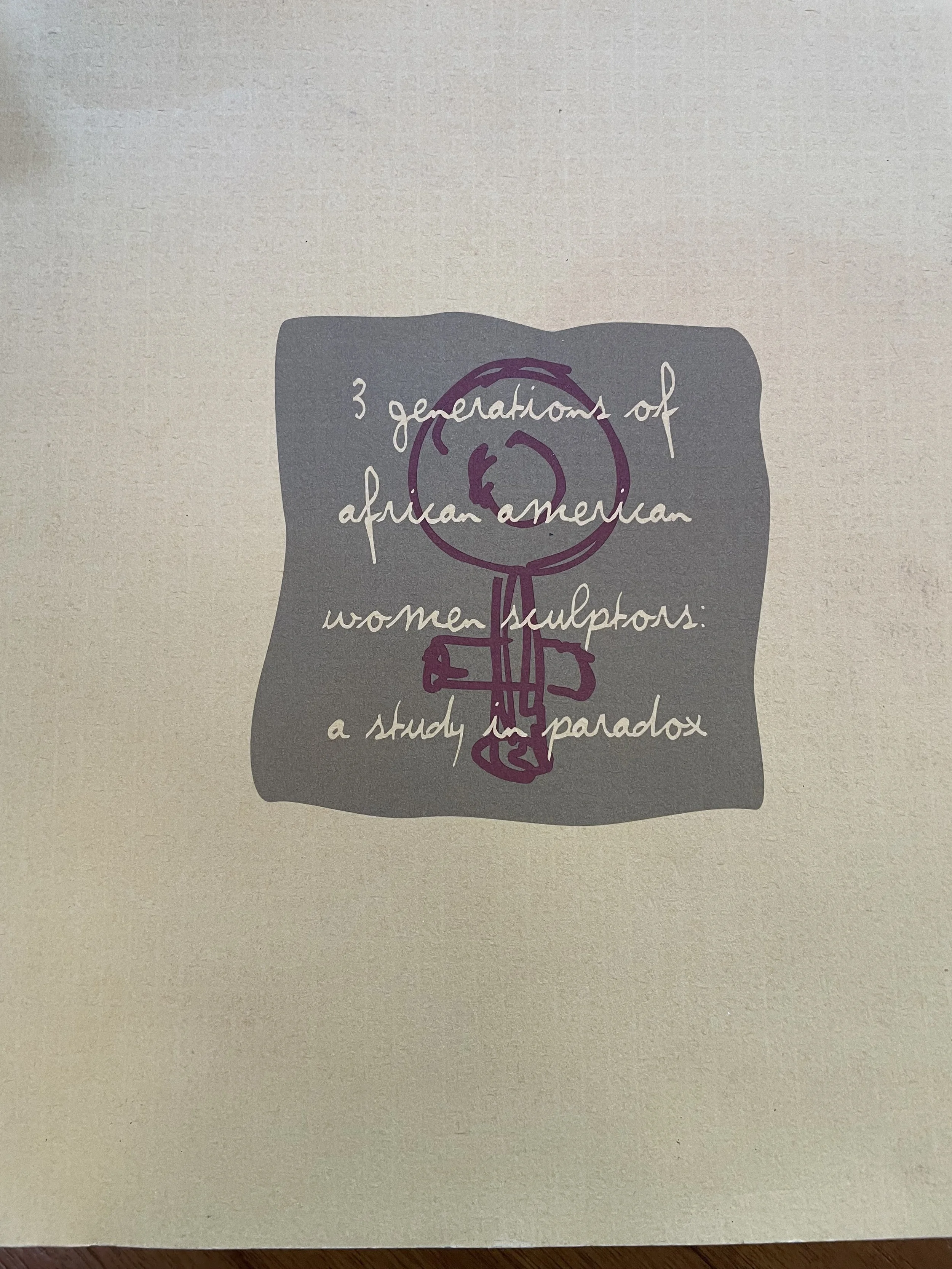 Three Generations of African American Women Sculptors: A Study in Paradox