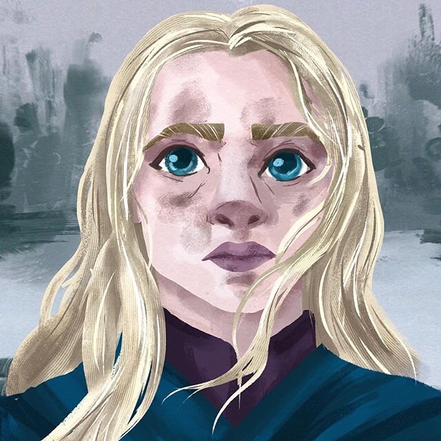 Been doing some painting studies in procreate. While watching the Witcher. #witcher #witcherciri #procreate