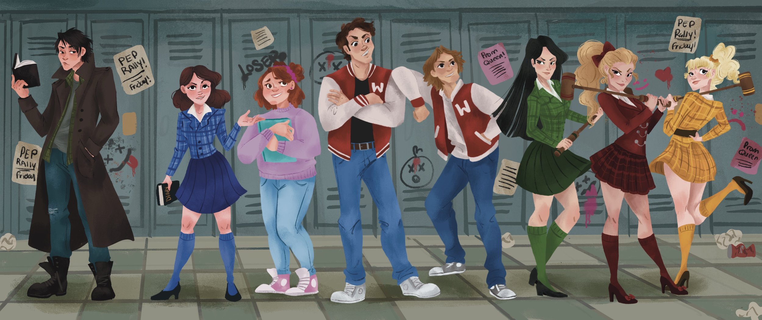 aspenn-richards-heathers-musical-character-lineup-teen-drama-illustration.jpg