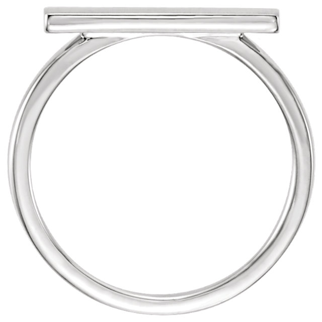 Signet Ring: Bar-shape