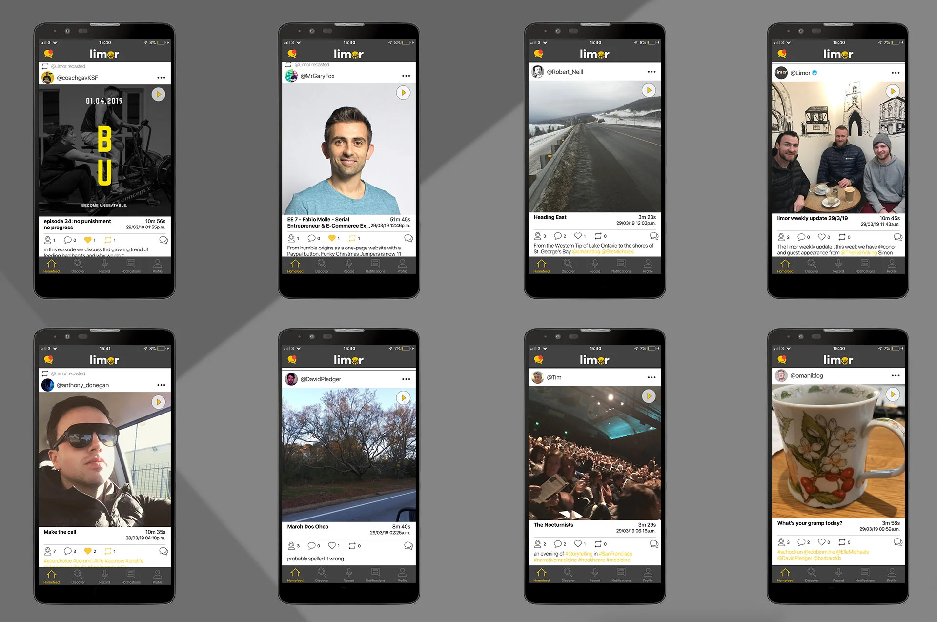 Users & Casts on Limor