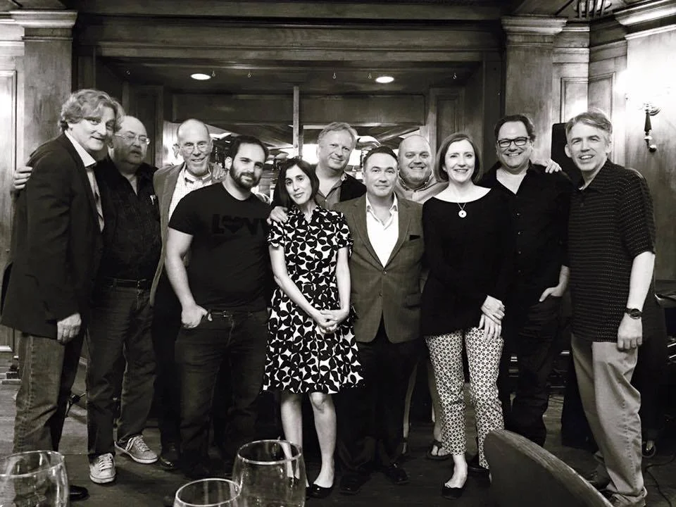 From July 13's Noir At The Bar Seattle. That's me, dead center.