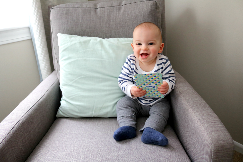 IF ONLY the card was facing the other direction. Can't handle this goofy grin.