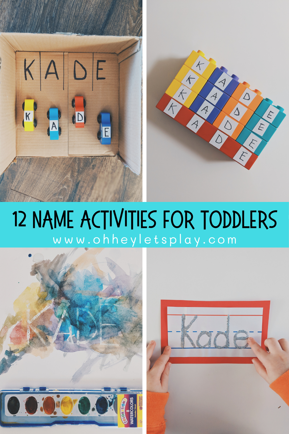 Name Activities for Toddlers
