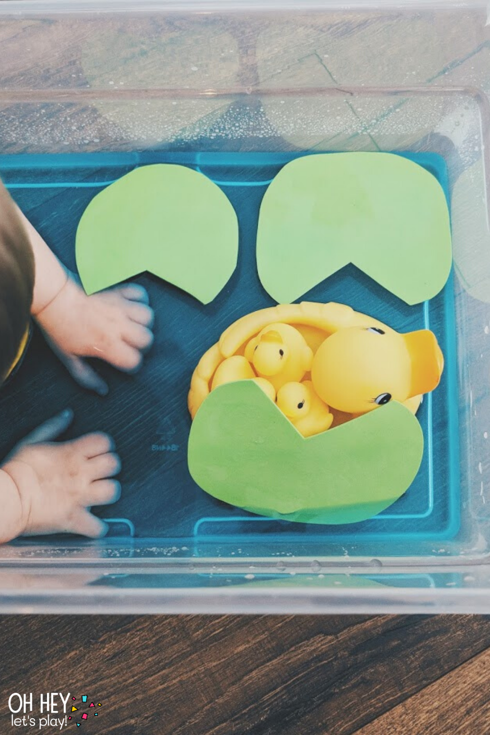 5 Little Ducks Sensory Play 2 30+ Activities for 1-2 Year Old Toddlers - Oh Hey Let's Play www.ohheyletsplay.com.png