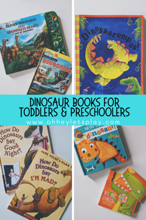 Dinosaur Activities for Toddlers and Preschoolers — Oh Hey Let's Play