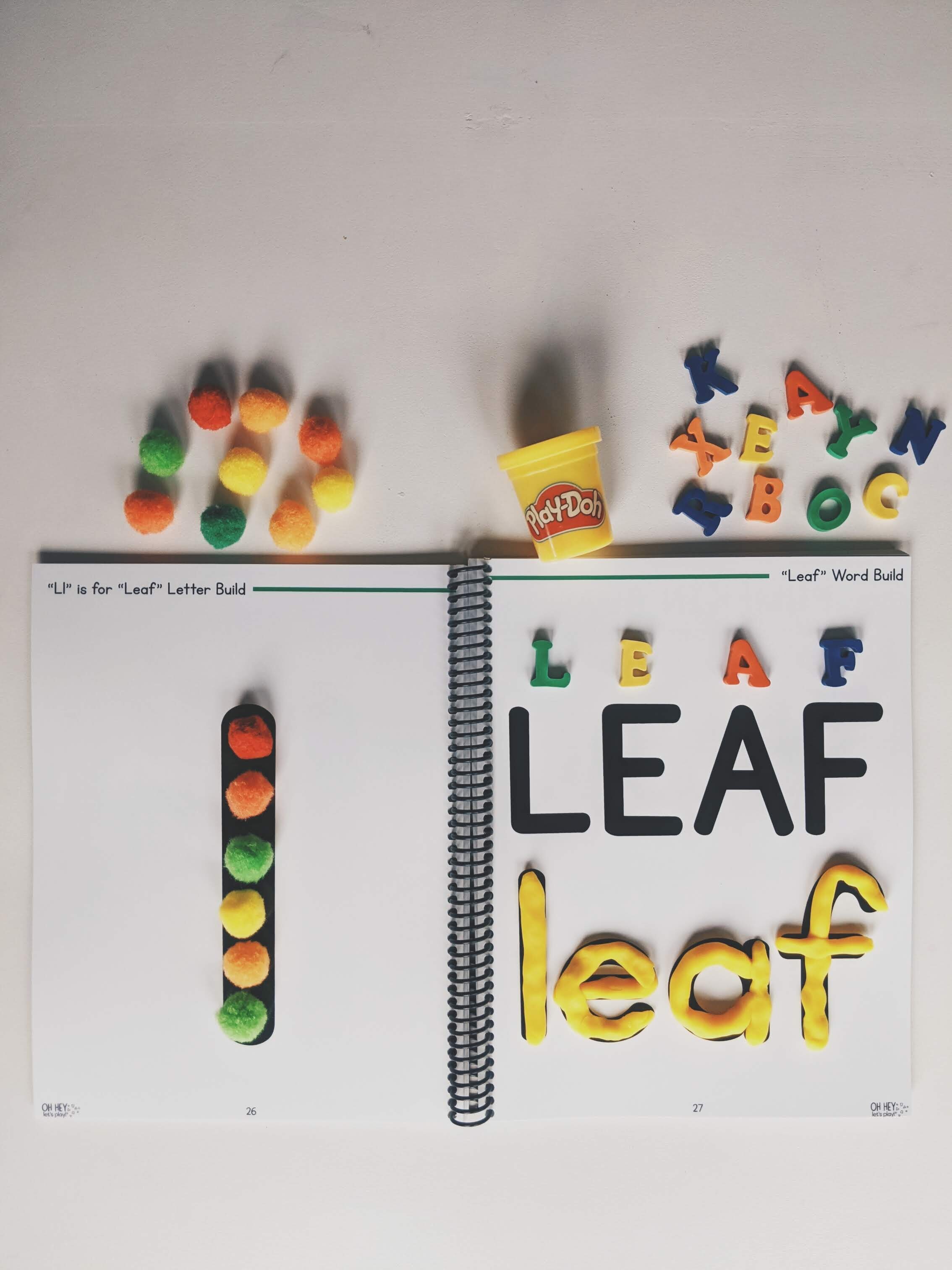 Oh Hey Let's Play with FALL Themes Ll is for Leaf Letter and Word Build.jpg