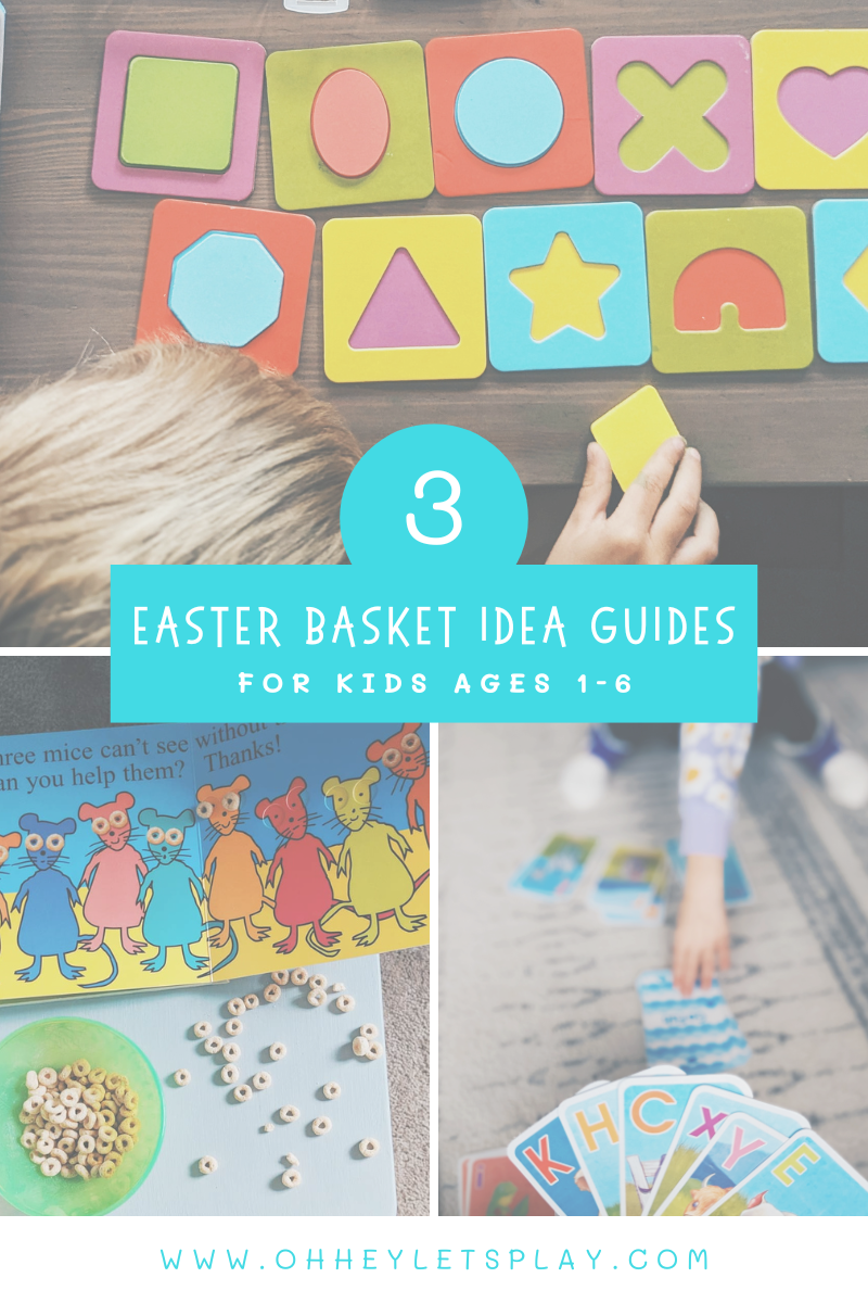 Easter Basket Idea Guides for Ages 1-8