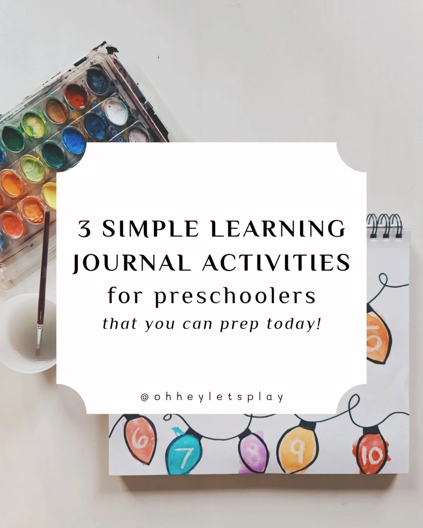 The days leading up to Christmas can feel full and oddly slow all at the same time -- lots of excitement, but also lots of waiting.
&bull;
These simple learning journal activities are perfect for those little pockets of down time when your kids are l