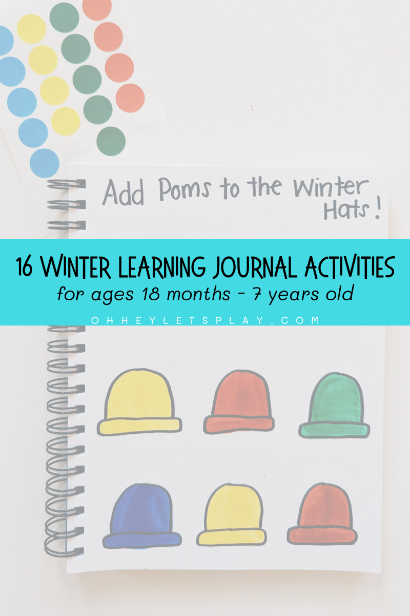 Winter Learning Journal Activities