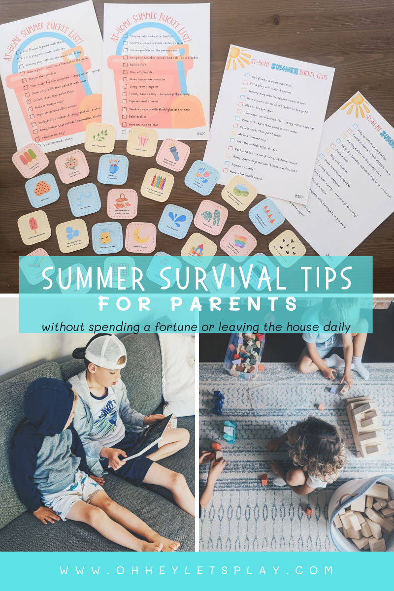 Summer Survival Tips for Parents