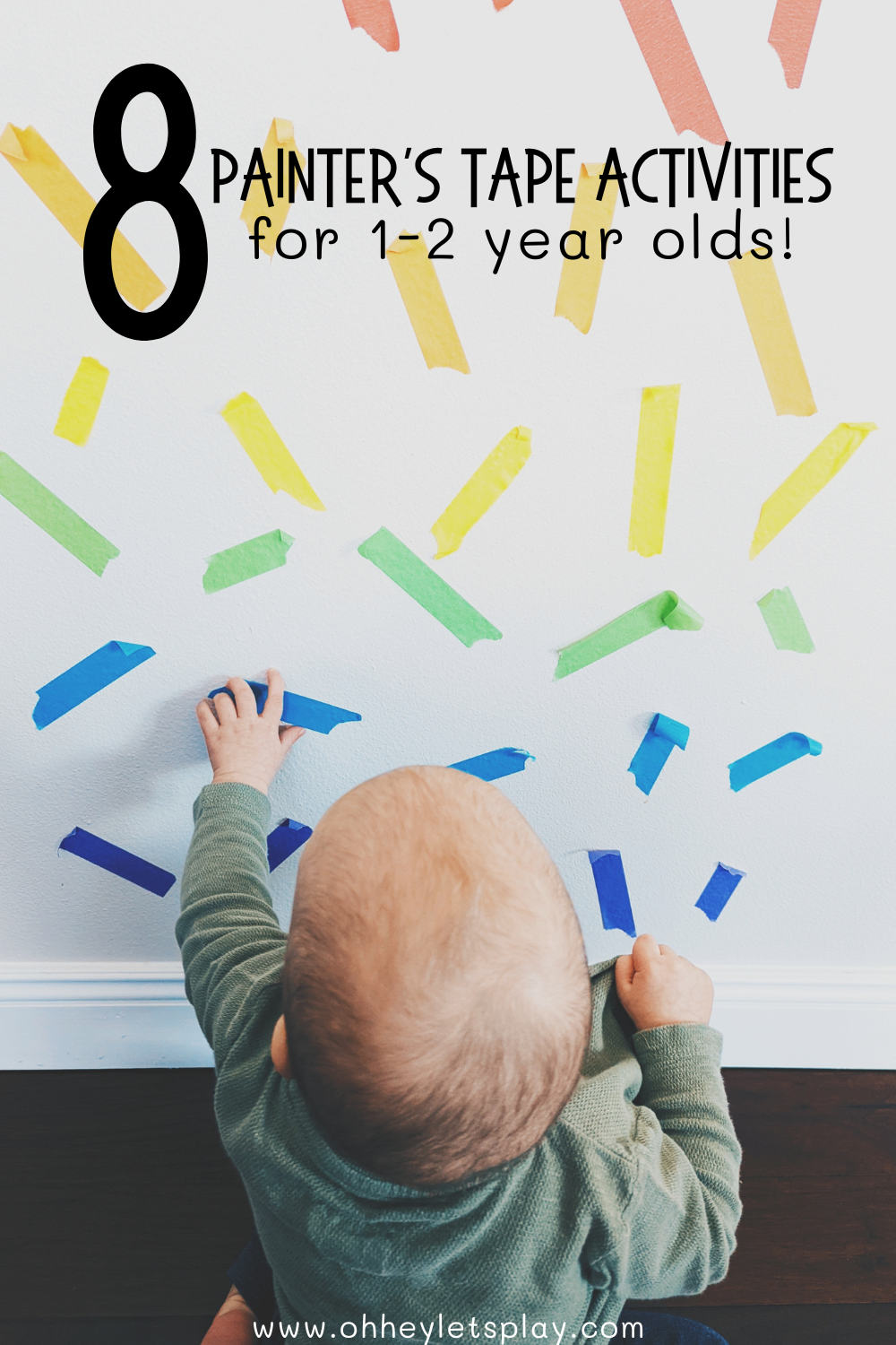 8 Painter's Tape Activities for 1-2 Year Olds — Oh Hey Let's Play