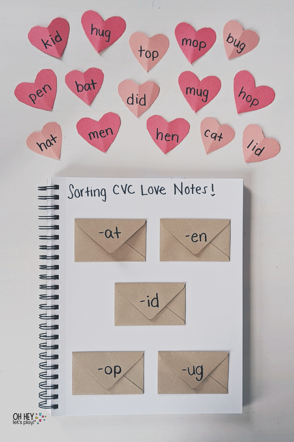 6 Valentine Themed Learning Journal Activities — Oh Hey Let's Play