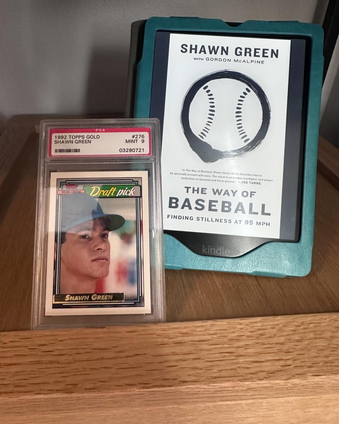 Growing up, I idolized Shawn Green. He was the first Jewish baseball player I remember that crushed baseballs for a career. 

People like Shawn Green gave us hope growing up. I go back to the word: Stillness. 

Shawn Green wrote a book detailing how 