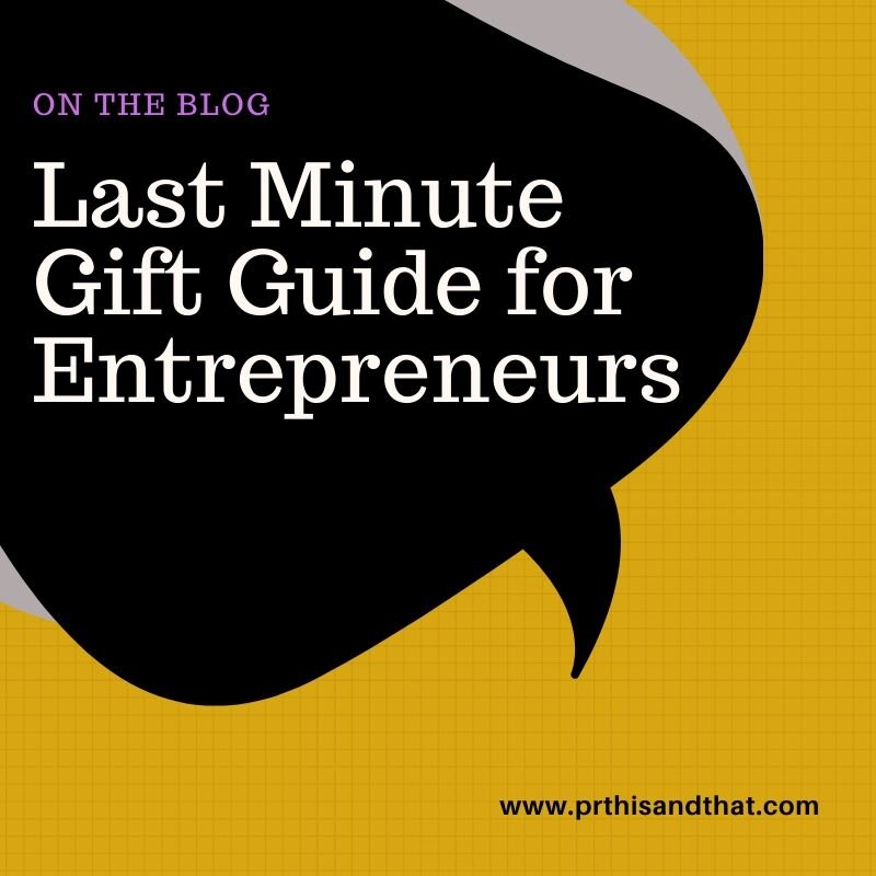 Last Minute Gift Guide for Small Business Owners &amp; Entrepreneurs