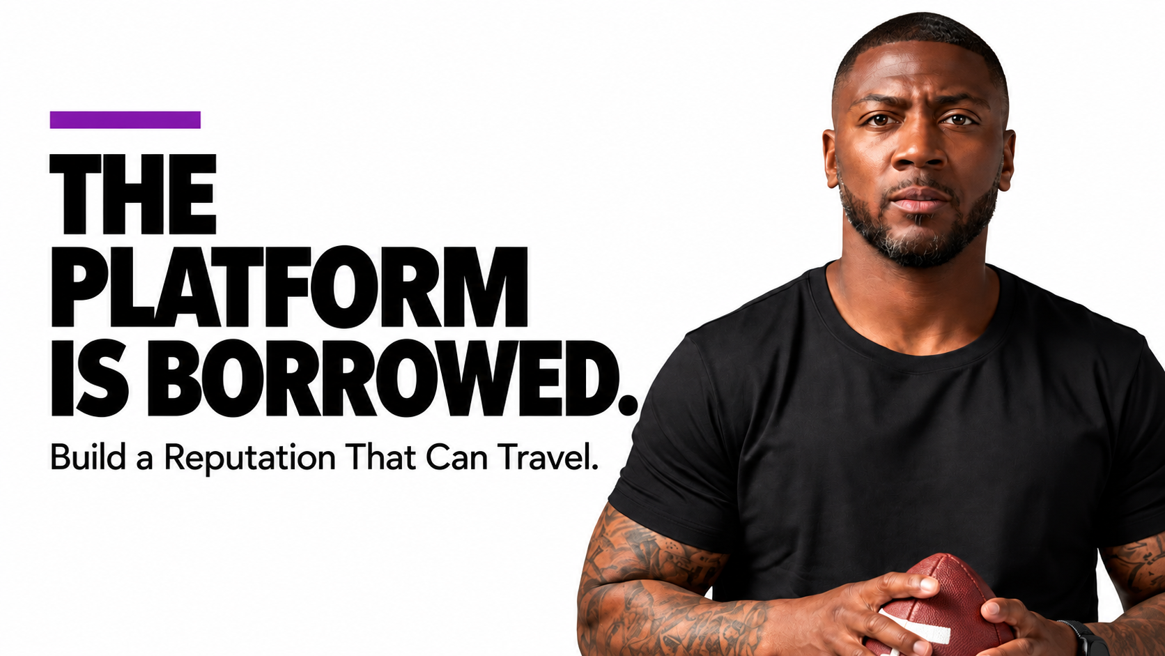 The Platform Is Borrowed. Build a Reputation That Can Travel.