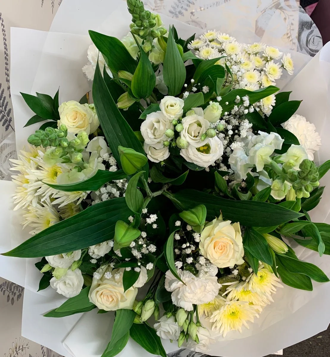 All White/Neutral Bouquet