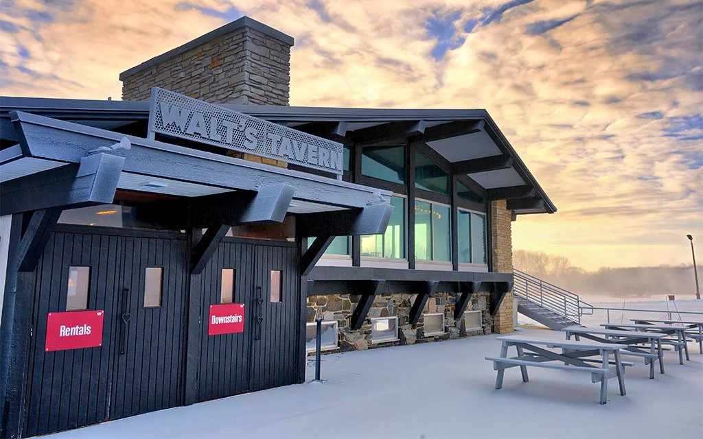 a ski lodge