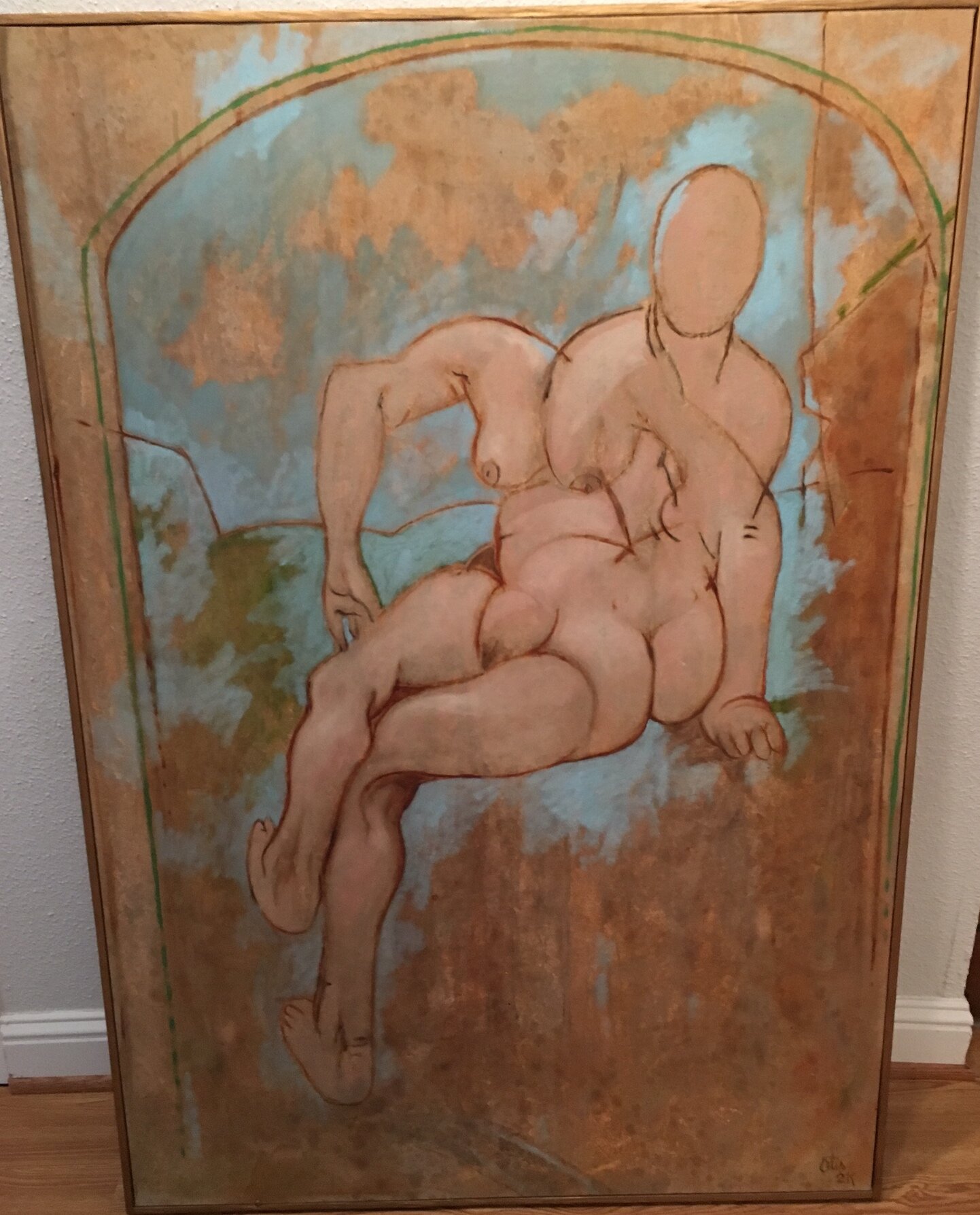 Otis Huband Painting - $800