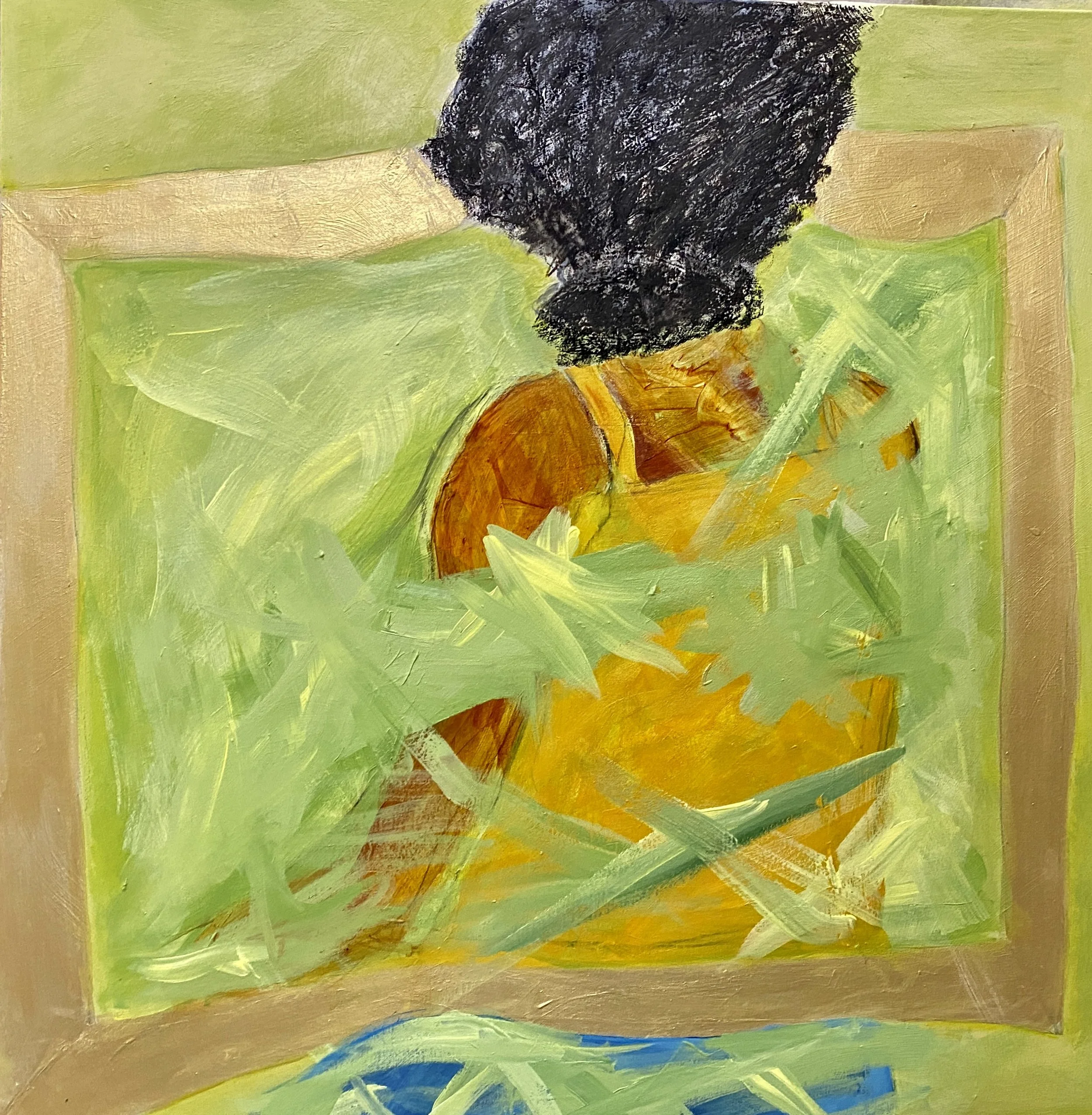 Disappearing Woman Framed I