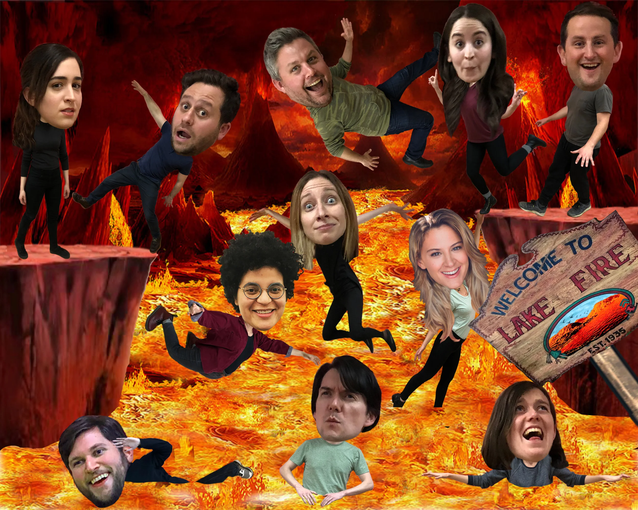 Lake Fire on UCB Maude Night