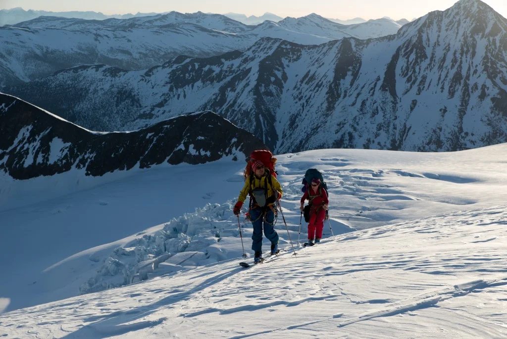 Cruising along the Conrad Glacier, beautiful morning and nothing to fall off for us to enjoy.