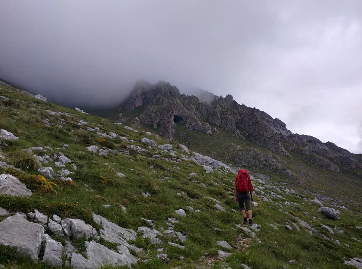 Ideal weather for two people who have never climbed together to do a long, multi-pitch route.