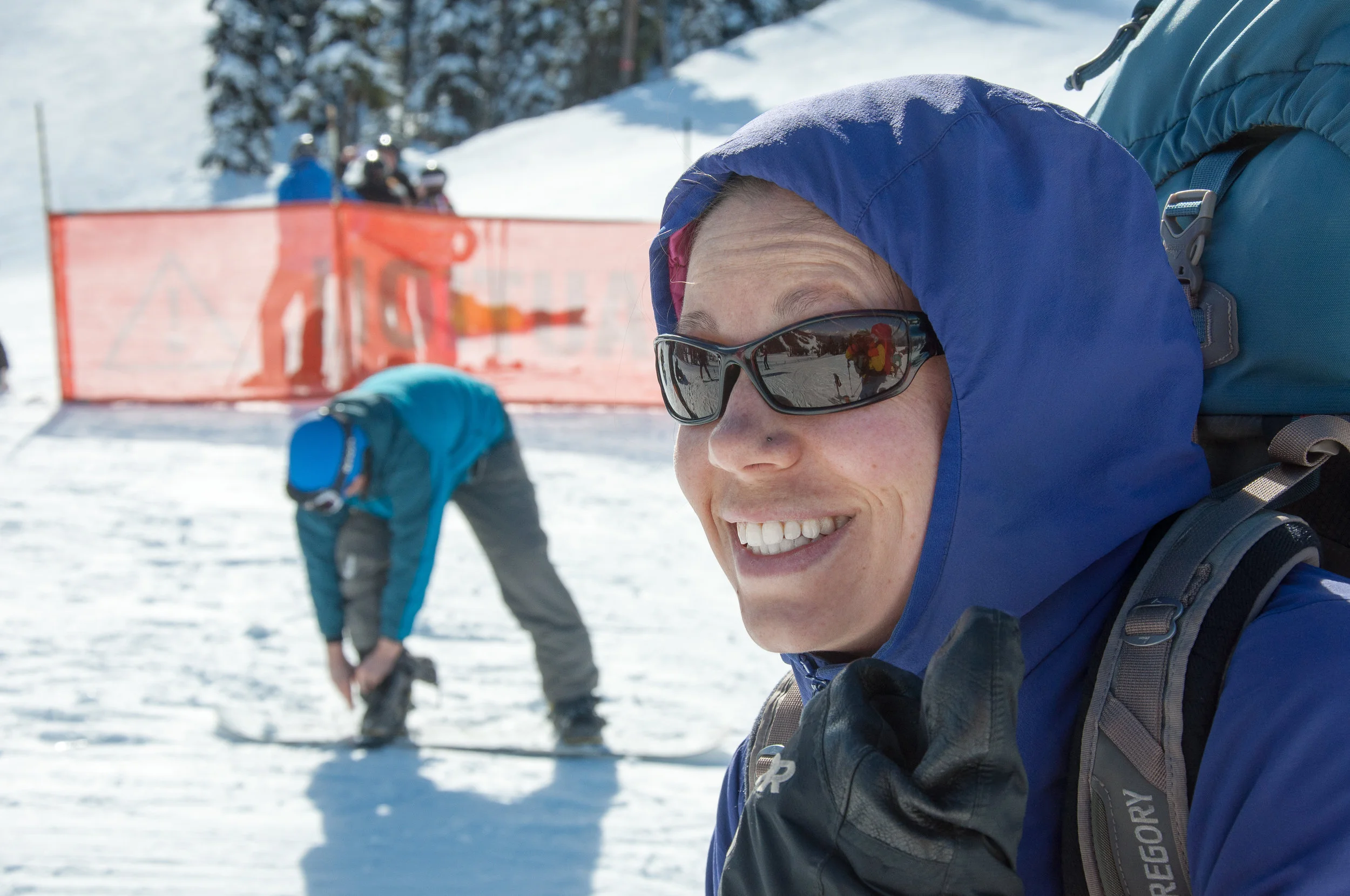 Christine - stoked finally be done with Whistler's bureaucracy. 