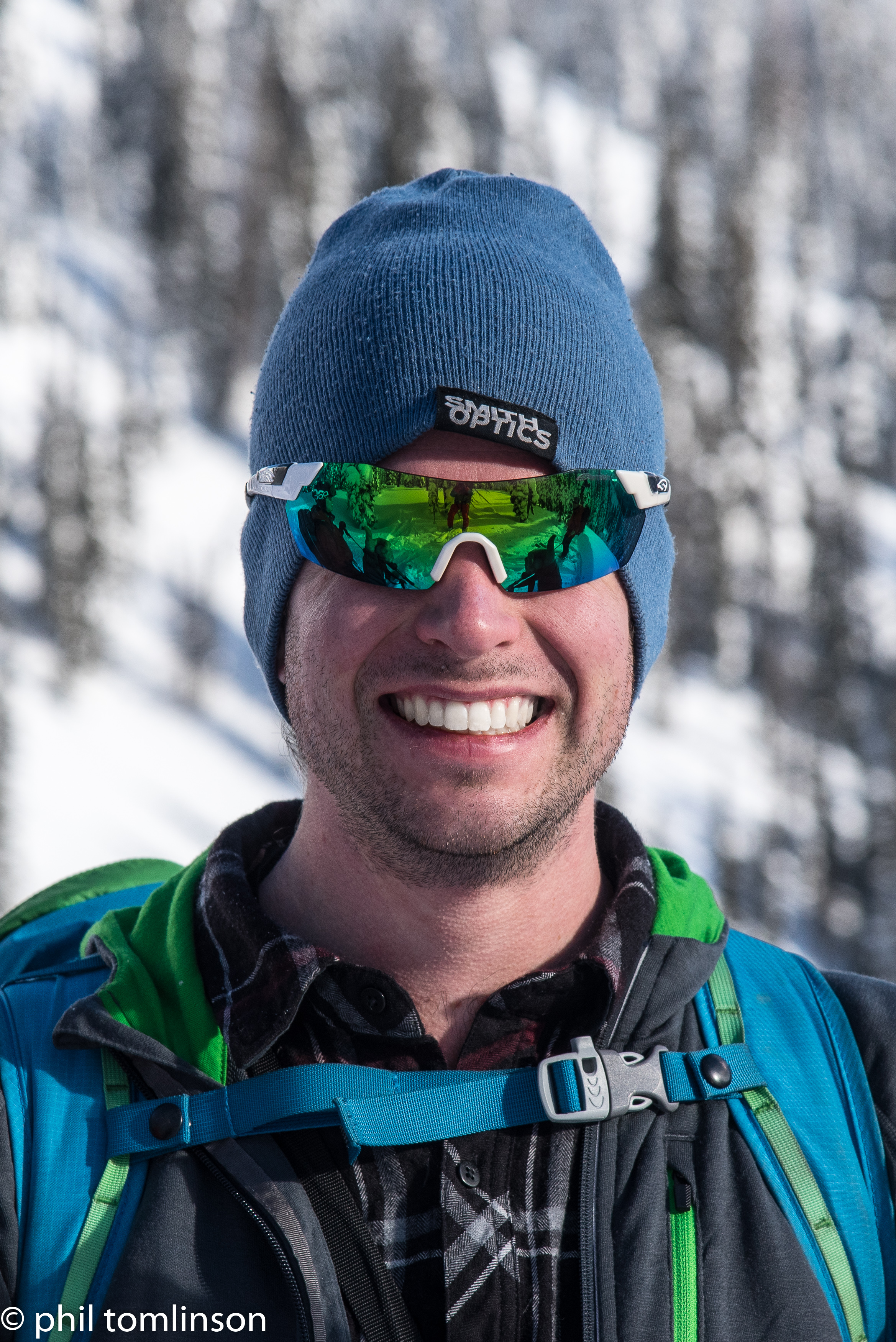 Kyle – the sort of guy who’ll huck cliffs, nuke trees and just basically charge the terrain.