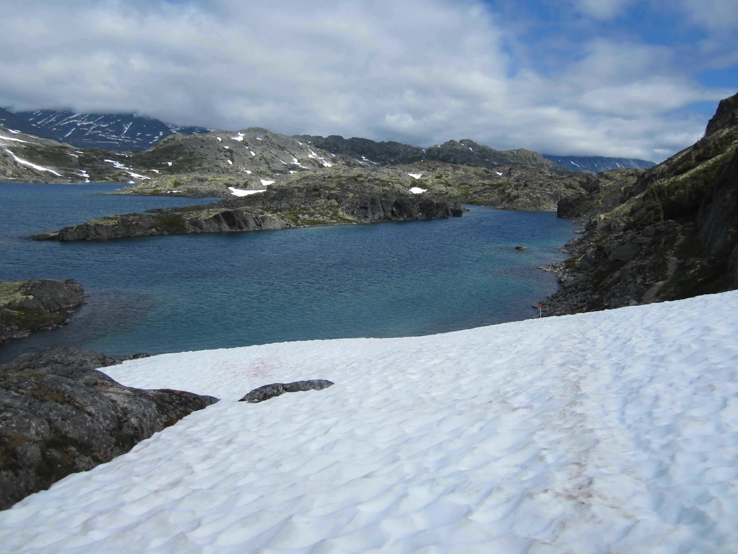Summit cleared as we passed through, leading to the beautiful Canadian high alpine zone.