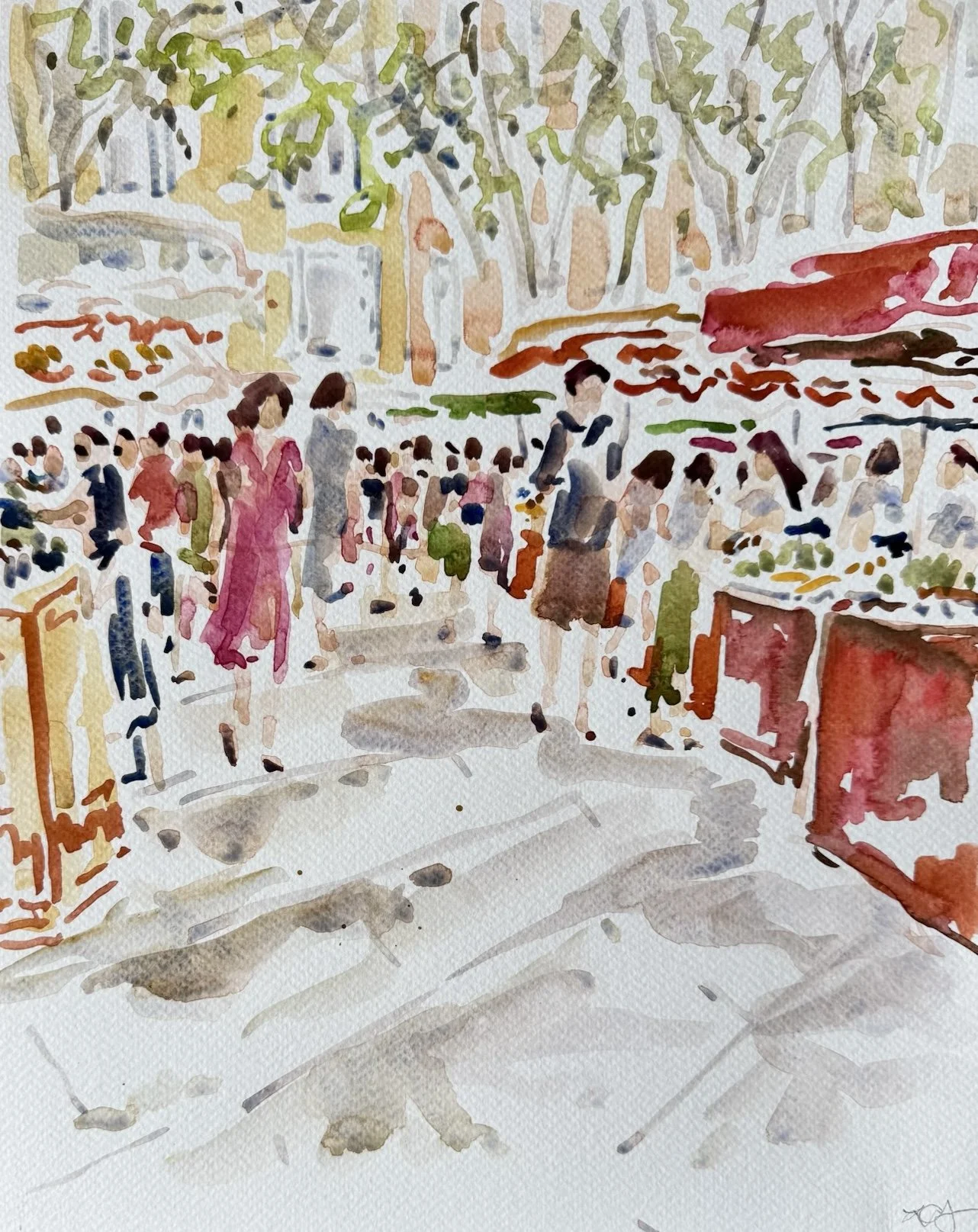 The market in Aix-en-Provence, August 9, no. 2.JPG
