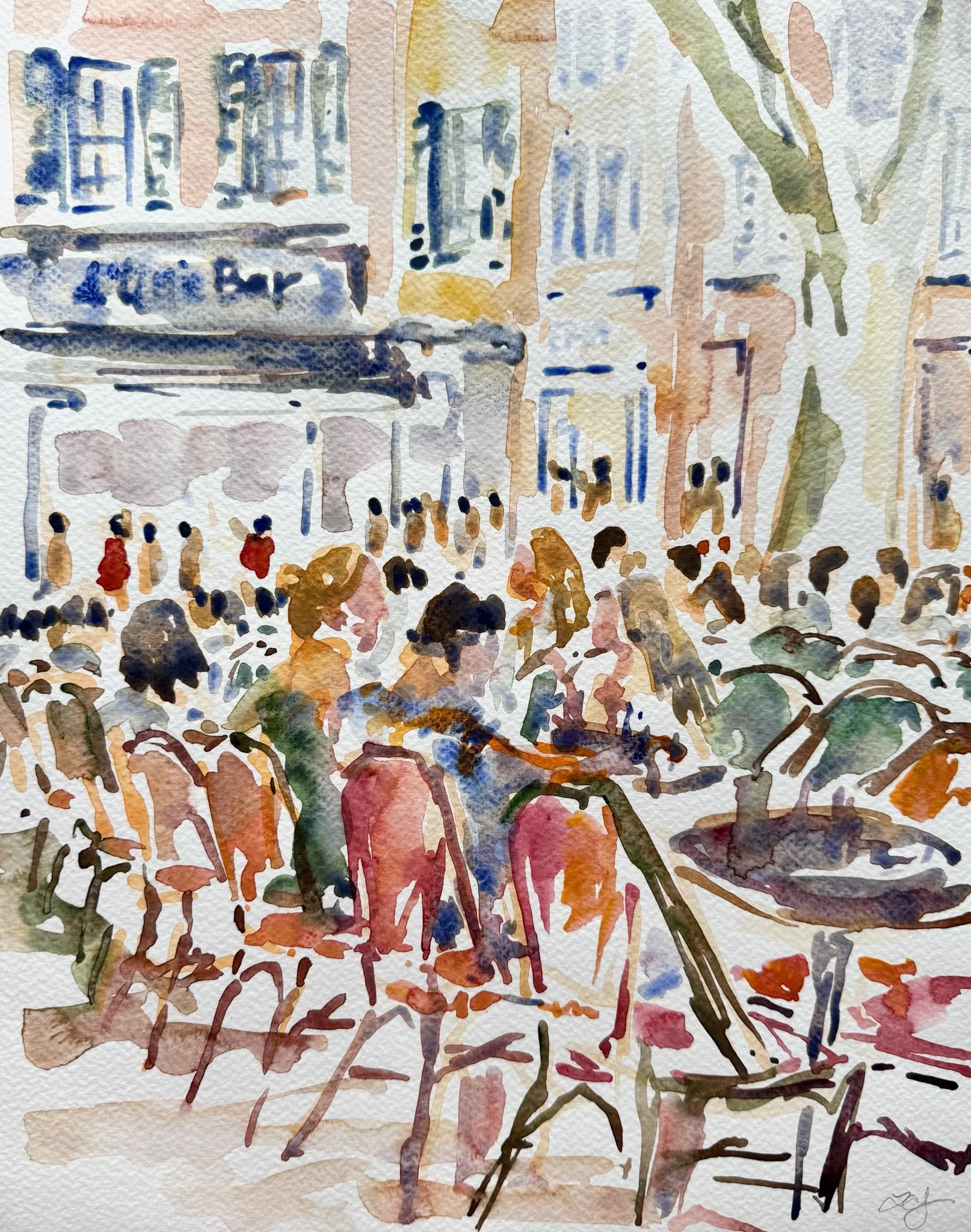 La Place Richêlme, nighttime, July 22.jpg