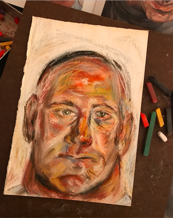 Study after Lucian Freud