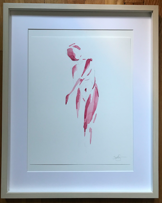 Pink Nude, standing twisted