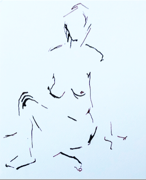 Nude, twisted