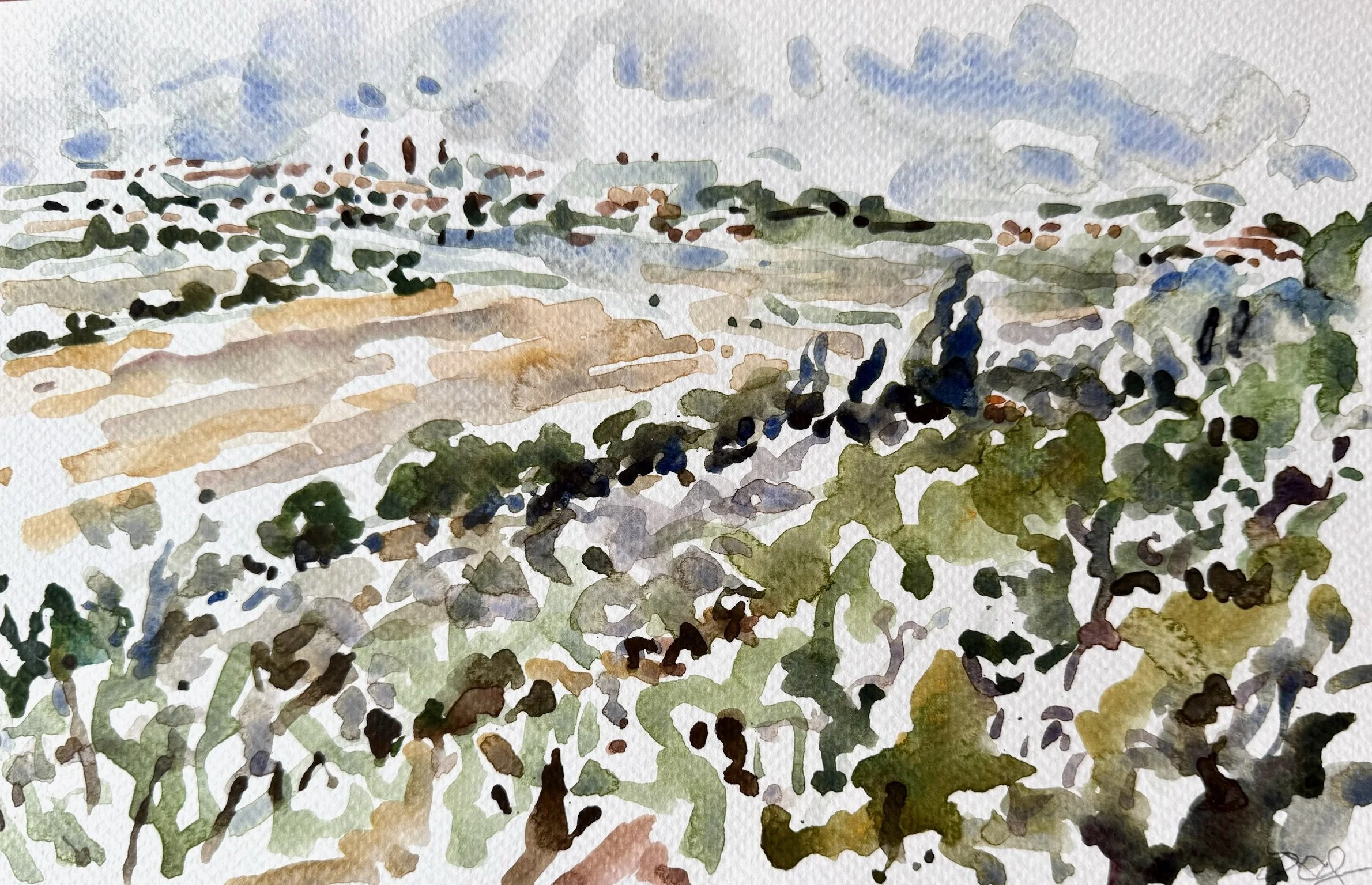 View from Montmajour Abbey, July 23, no (1). 2.jpeg