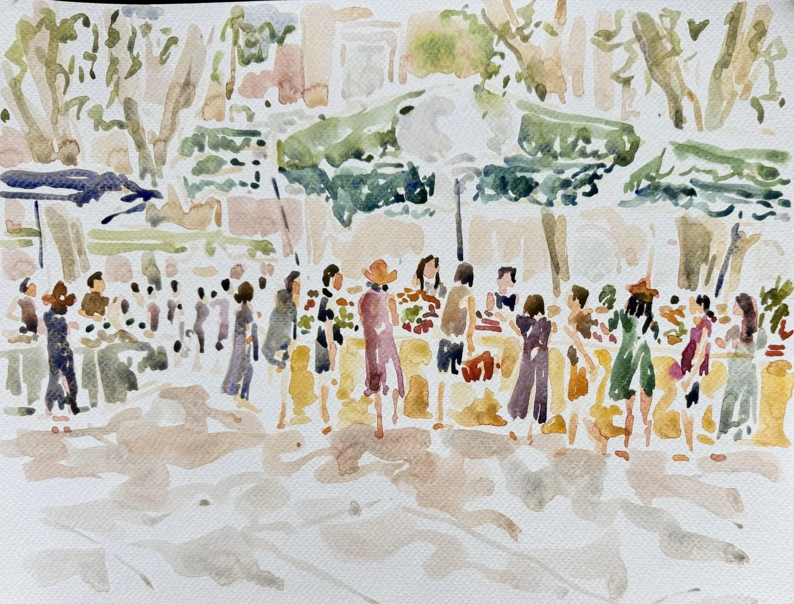 The market in Aix-en-Provence, August 7(1).JPG