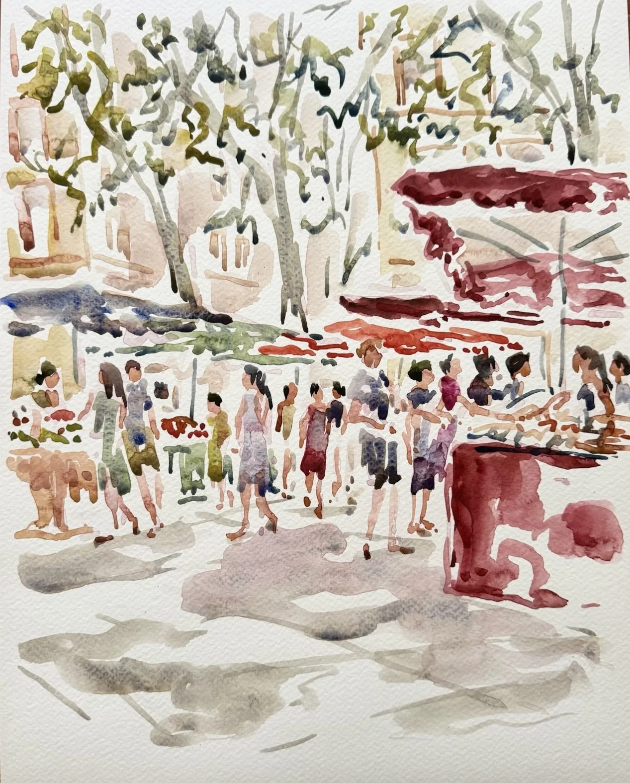 The market from Charly_s, Aix-en-Provence, August 10.JPG