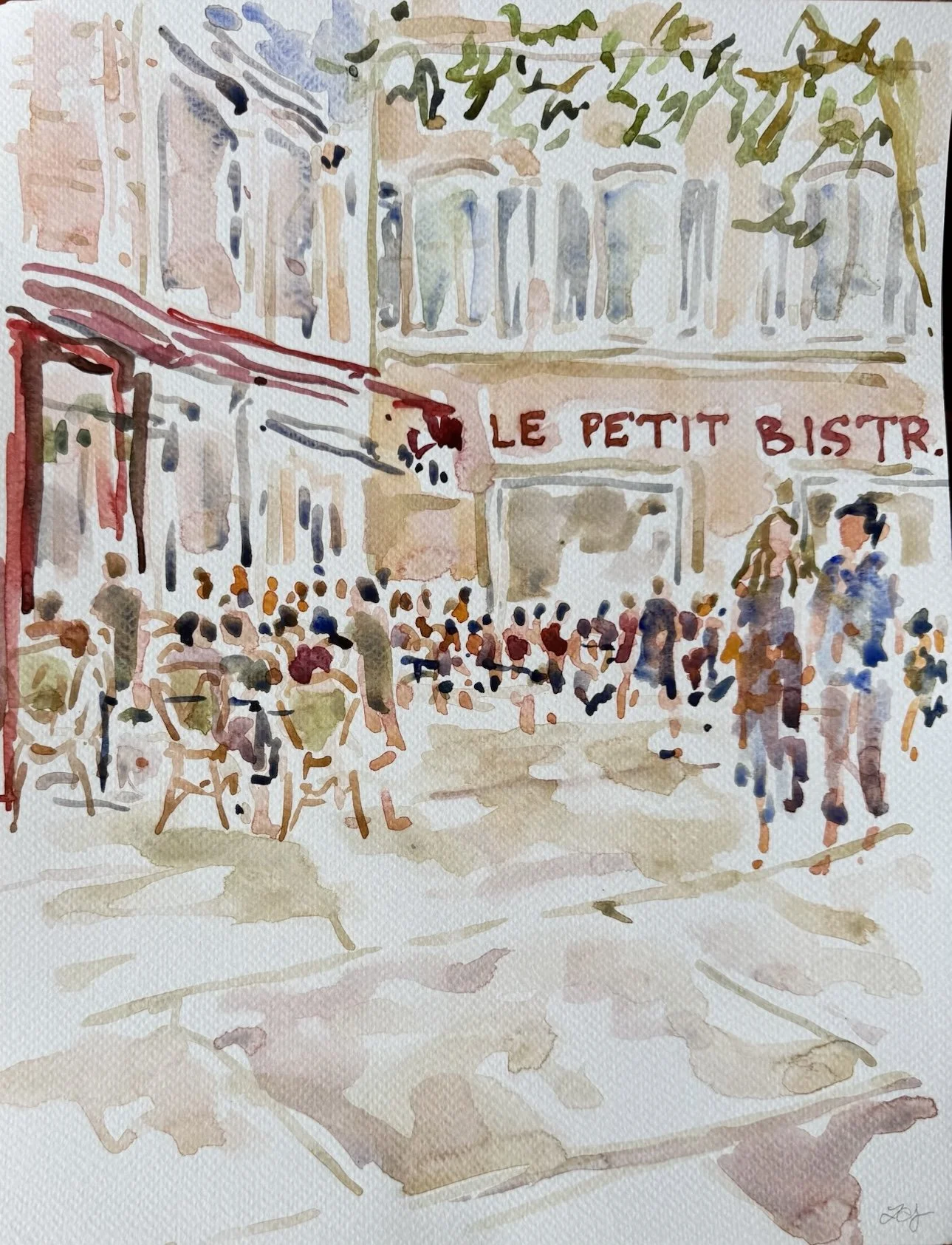Le Petit Bistrot, Aix-en-Provence, August 7.JPG
