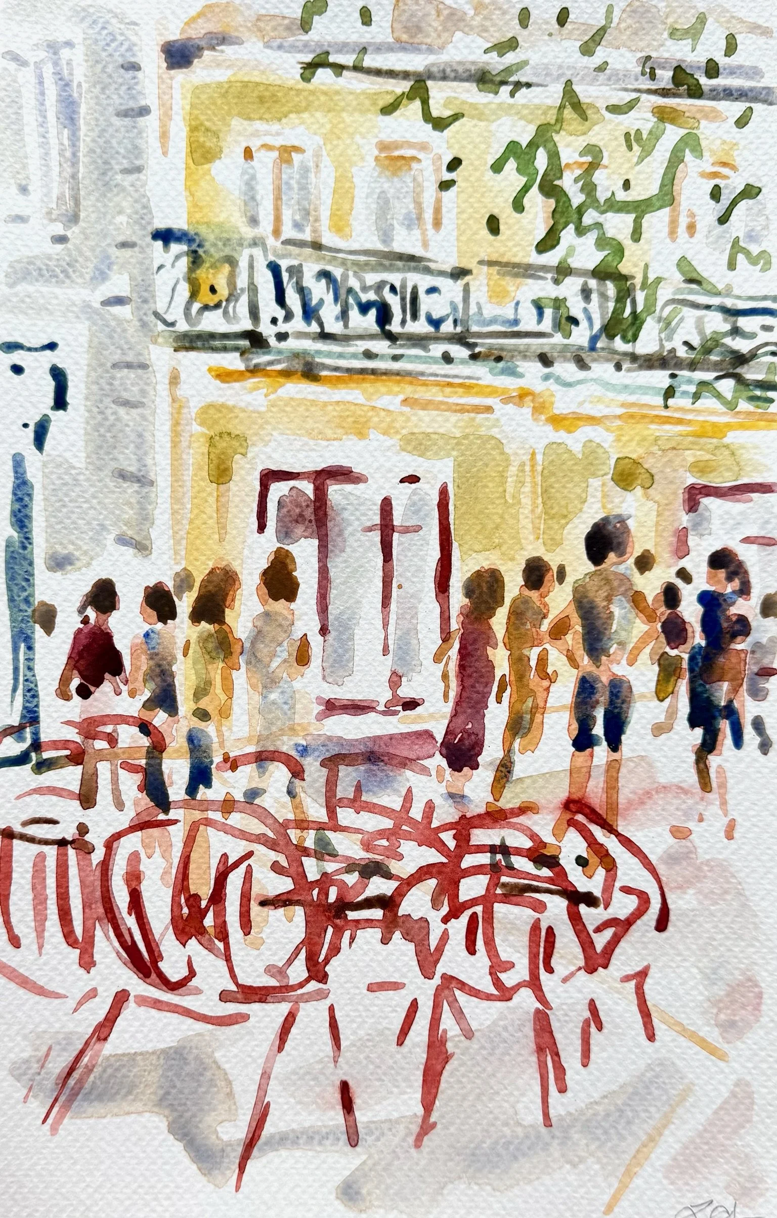 Van Gogh Café, Arles, July 20.JPG