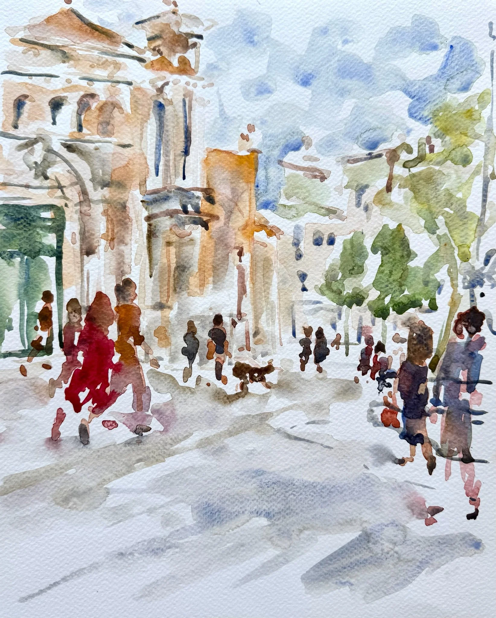 La Place des Prêcheurs, Aix-en-Provence, July 1.JPG