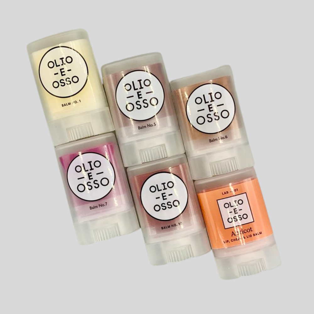 オニオオハシ（試作パーツ消化）　レジンヘアゴム　おすわり　葡萄 Olio-e-Osso Balms — Bosco's Mercantile