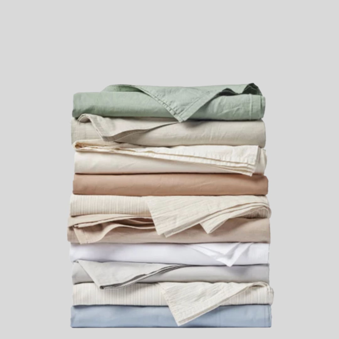 Coyuchi Organic Crinkled Percale Sheets — Bosco's Mercantile
