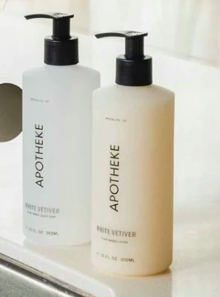 Apotheke White Vetiver Lotion — Bosco's Mercantile