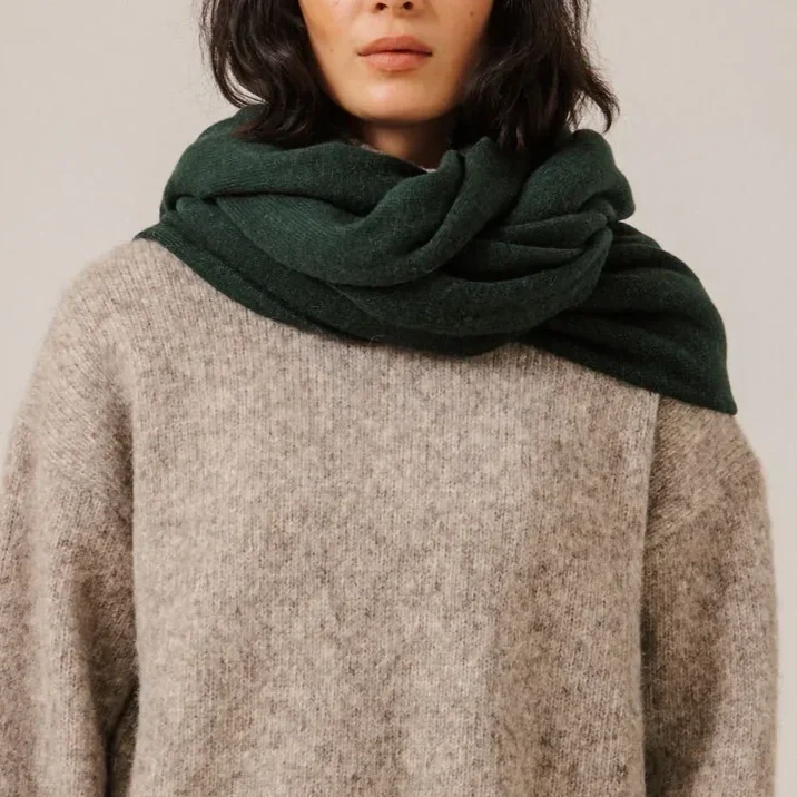 Bare-Knitwear-Baby-Alpaca-Travel-Wrap-Emerald.webp